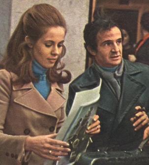 Claude Jade et François Truffaut