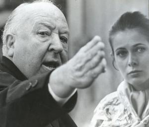 Alfred Hitchcock. Claude Jade