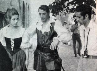 Jacques Brel, Claude Jade et Édouard Molinaro