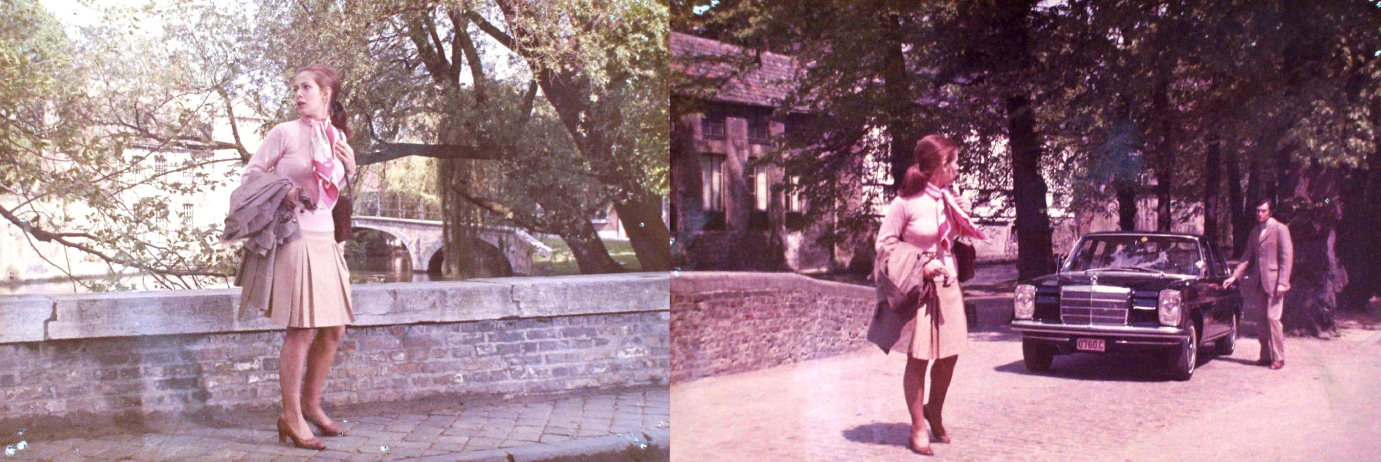 Cécile fühlt sich verfolgt. Claude Jade in 