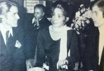 Michel Le Royer, Claude Jade und Jean-Claude Dauphin im Elysée Club