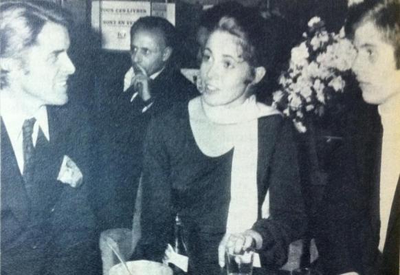 Michel Le Royer, Claude Jade und Jean-Claude Dauphin im Elysée Club