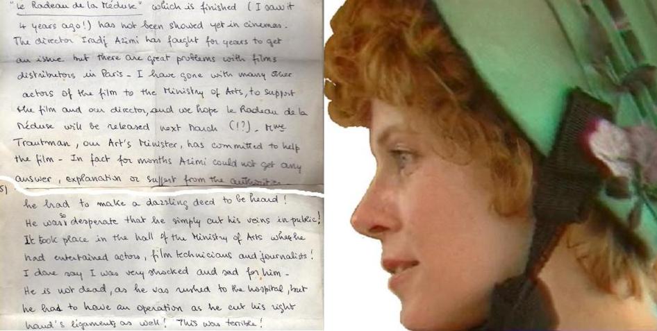 Auszug aus einem Brief Claude Jades vom 22. Januar 1998, in dem sie Bezug nimmt auf die Ereignisse vom 14. Dezember 1997 im Kulturministerium.