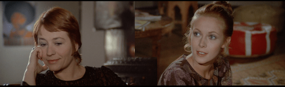 Annie Girardot Claude Jade Les feux de la Chandeleur Kerzenlicht