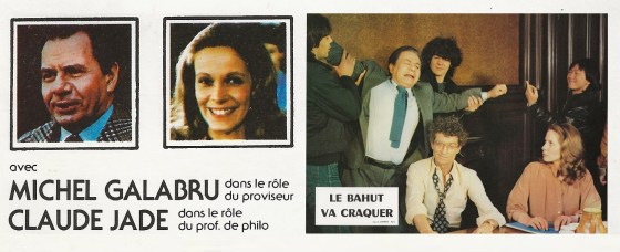 le bahut va craquer film michel galabru claude jade darry cowl tchee meas