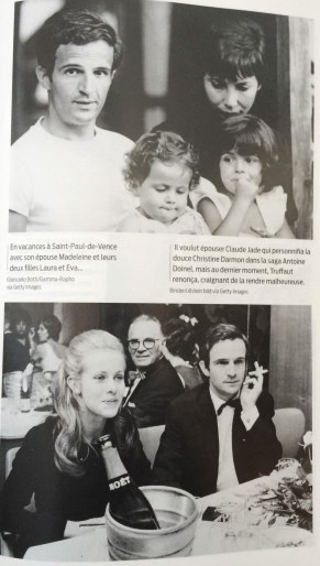 François Truffaut, Madeleine Morgenstern Truffaut, Eva Truffaut, Laura Truffaut, Claude Jade, Moët & Chandon