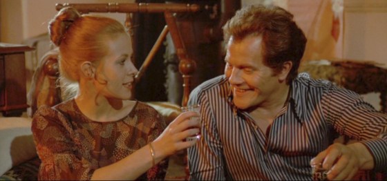 Claude Jade und Bernard Fresson in "les feux de la Chandeleur" (Kerzenlicht)