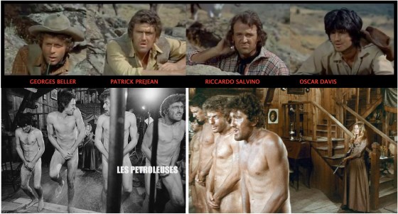 Patrick Préjean als Jean Sarrazin in "Les pétroleuses" (Peutroleum-Miezen; 1971)