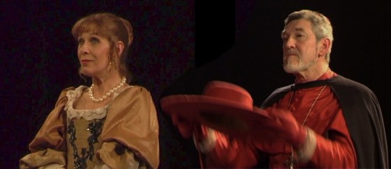Claude Jade und Patrick Préjean 2006 in "Célimène et le cardinal"