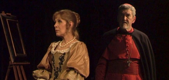 Claude Jade und Patrick Préjean 2006 in "Célimène et le cardinal"