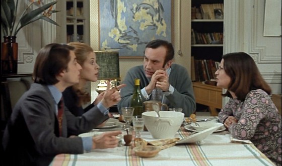 Jean-Pierre Leaud, Claude Jade, Daniel Ceccaldi, Claire Duhamel. Domicile conjugal. 1970