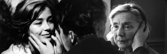 Emmanuelle Riva in "Hiroshima mon amour" (1959) und "Liebe" (2012)