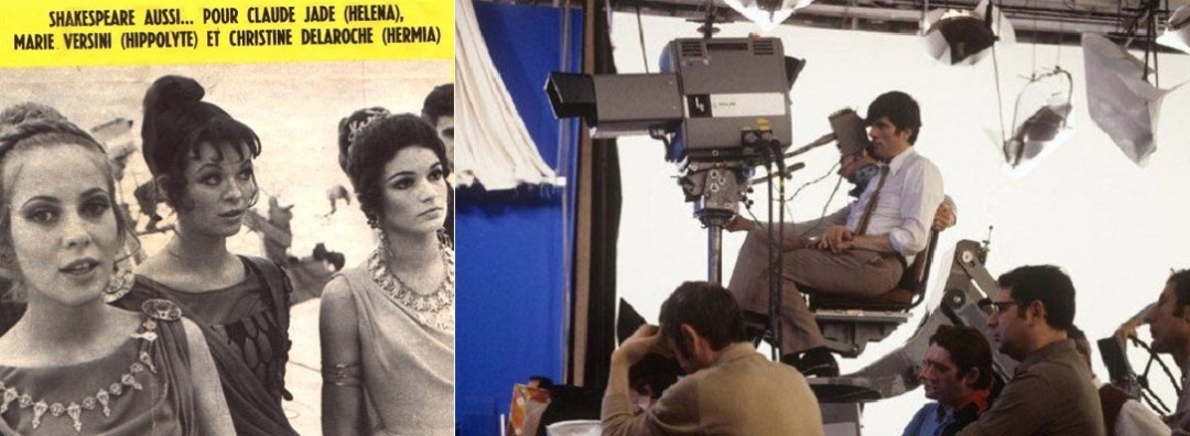 Statt Musikvideos für France Gall, Françoise Hardy, Gainsbourg, Bécaud, Hallyday ein Film mit Schauspielern