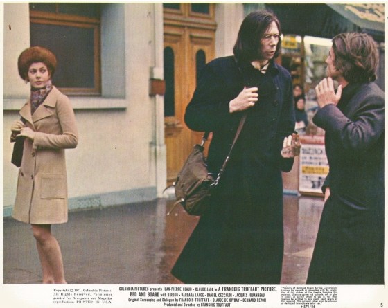 Claude Jade, Jacques Robiolles, Jean-Pierre Léaud, Domicile conjugal