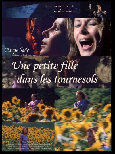 Une petite fille dans les tournesols, film de Bernard Ferie, avec Claude Jade, Bernard Rousselet, Bruno Pradal, Isabelle Cagnat